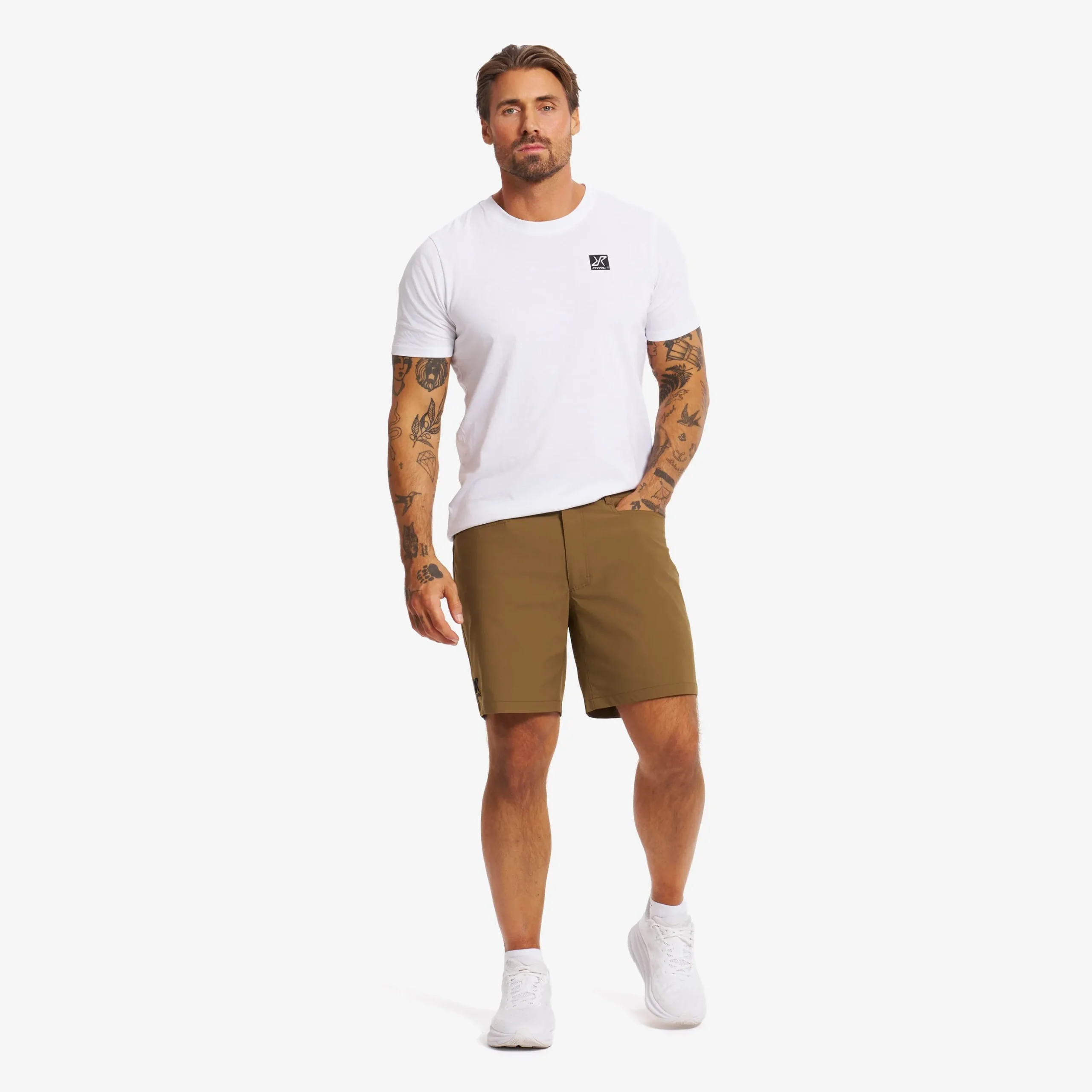 Twig Shorts Herren Kangaroo Brown