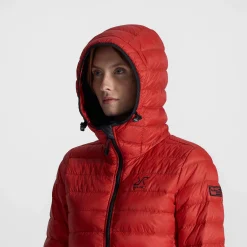 Ultra Down Liner Jacket Damen Aura Red