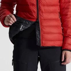 Ultra Down Liner Jacket Damen Aura Red