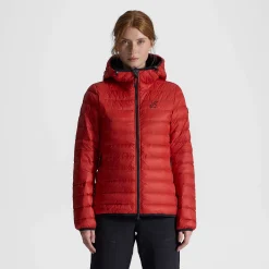 Ultra Down Liner Jacket Damen Aura Red