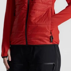 Ultra Hybrid Jacket Damen Aura Red