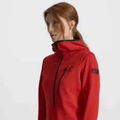 Ultra Light Mid Hood Damen Aura Red