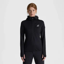 Ultra Light Mid Hood Damen Black
