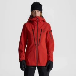 Ultra 3L Shell Jacket Damen Aura Red
