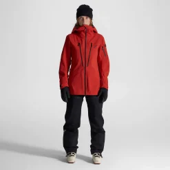 Ultra 3L Shell Jacket Damen Aura Red