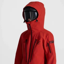 Ultra 3L Shell Jacket Damen Aura Red