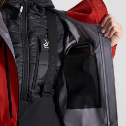 Ultra 3L Shell Jacket Damen Aura Red