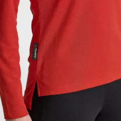 Ultra Technical Base Layer Top Damen Aura Red