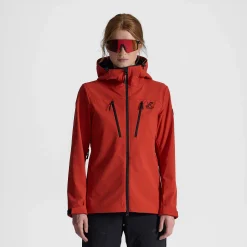 Ultra Trekk-touring Jacket Damen Aura Red