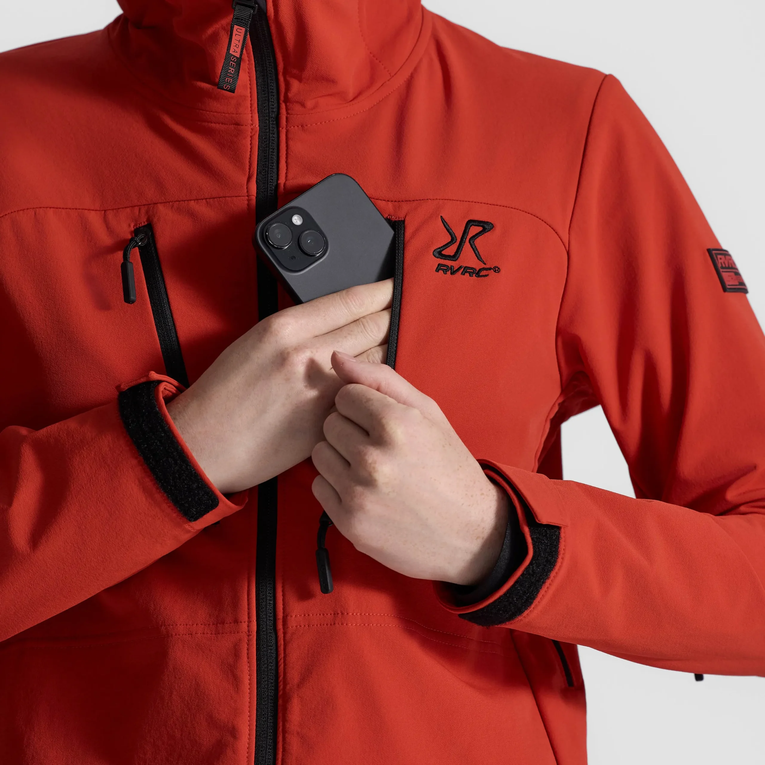 Ultra Trekk-touring Jacket Damen Aura Red