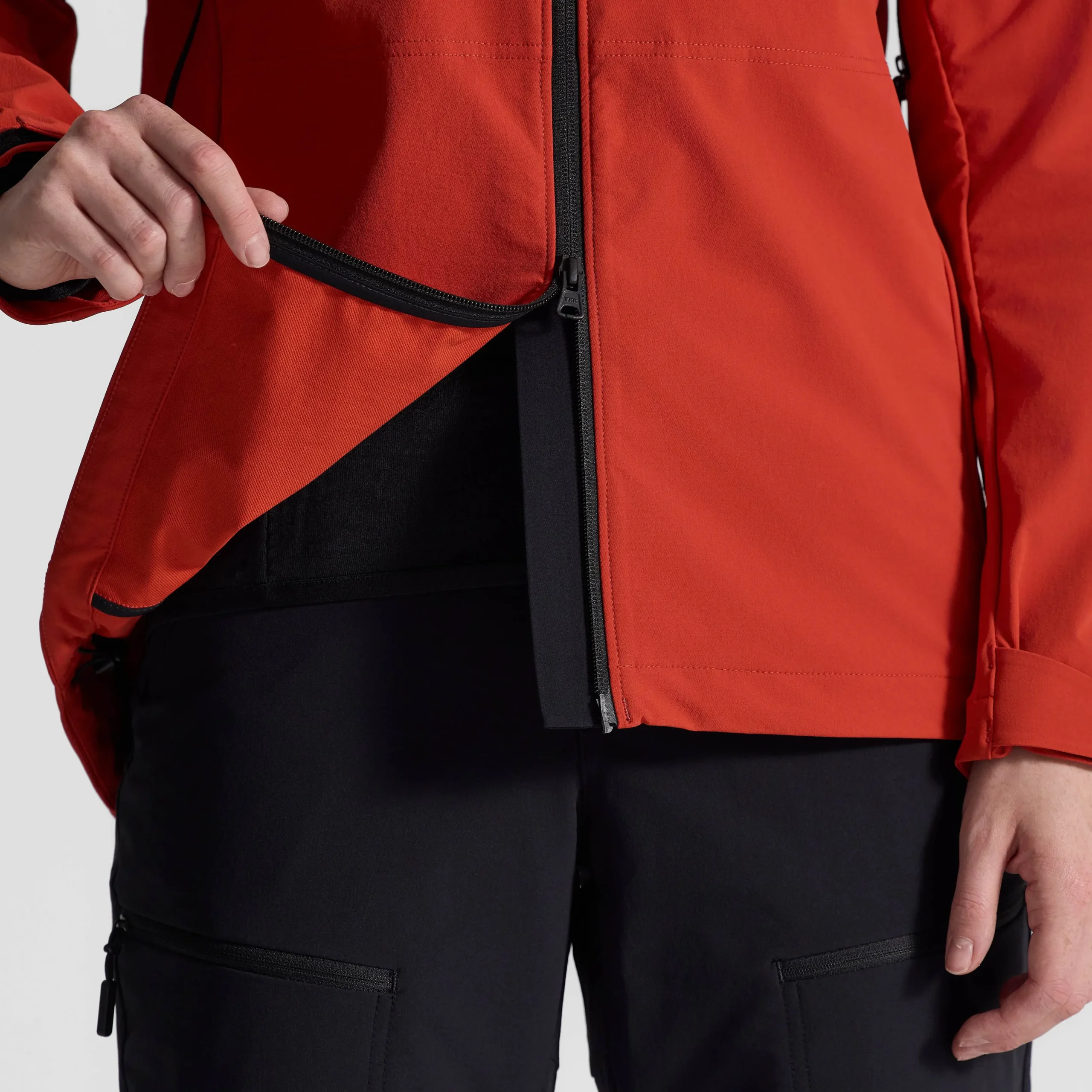 Ultra Trekk-touring Jacket Damen Aura Red