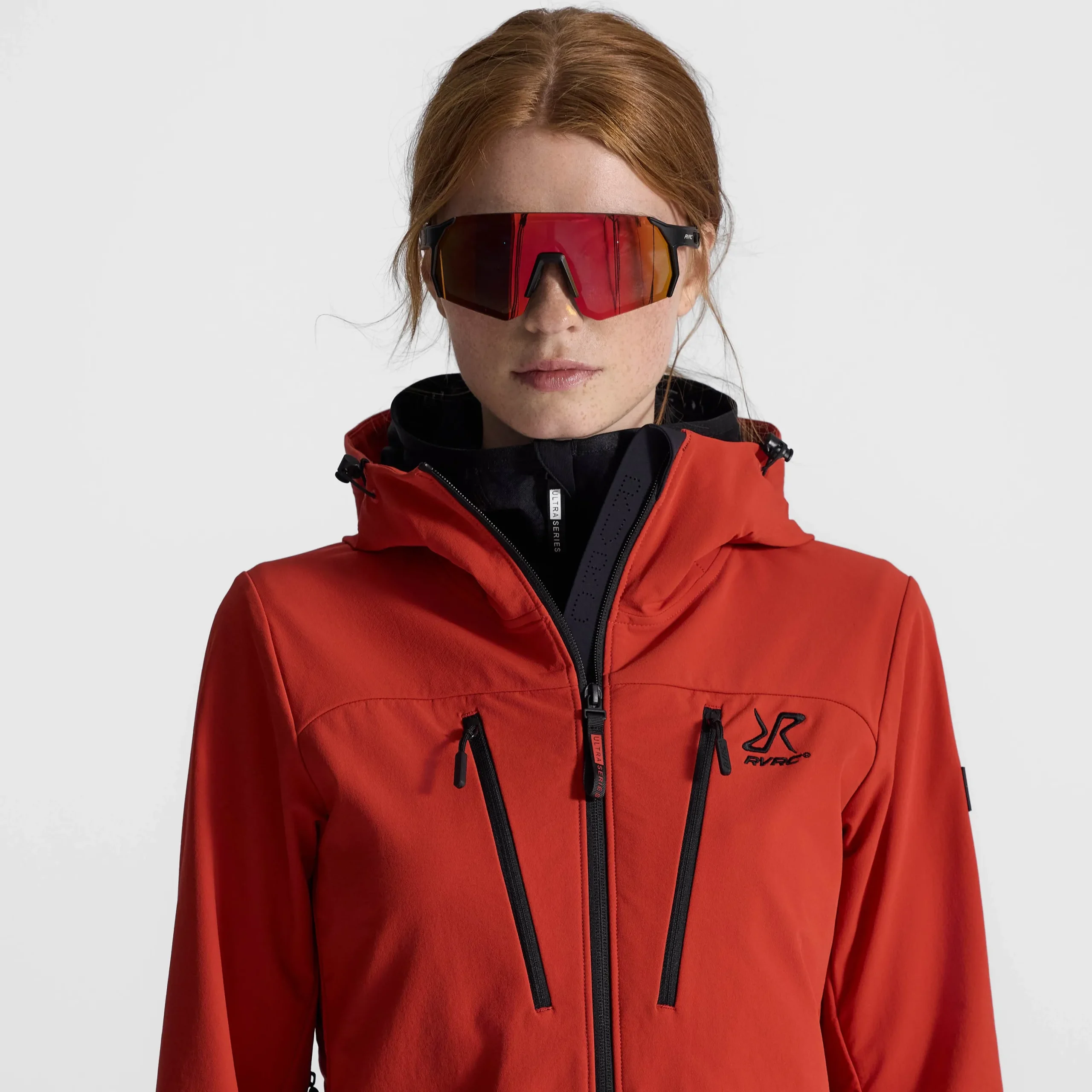 Ultra Trekk-touring Jacket Damen Aura Red