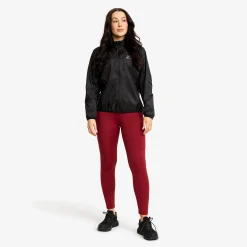 Unit Light Windbreaker Damen Black