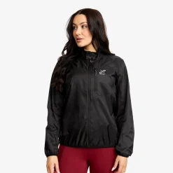 Unit Light Windbreaker Damen Black
