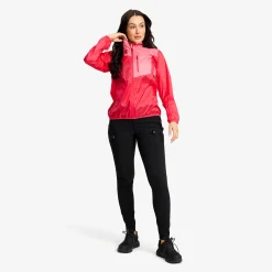 Unit Light Windbreaker Damen Bubblegum/Azalea
