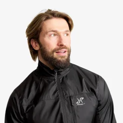 Unit Light Windbreaker Herren Black