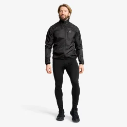 Unit Light Windbreaker Herren Black