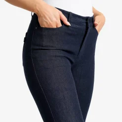 Valley High-waist Stretch Jeans Damen Denim Dk Blue