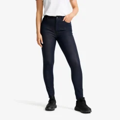 Valley High-waist Stretch Jeans Damen Denim Dk Blue