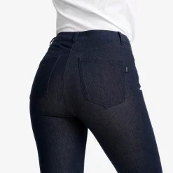 Valley High-waist Stretch Jeans Damen Denim Dk Blue