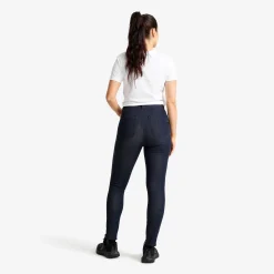 Valley High-waist Stretch Jeans Damen Denim Dk Blue