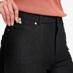 Valley High-waist Stretch Jeans Damen Denim Black