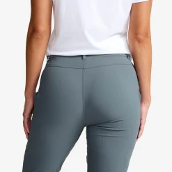 Variety High-waist Cropped Pants Damen Turbulence Blue