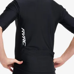 Velo Full-zip Cycling Jersey Herren Black