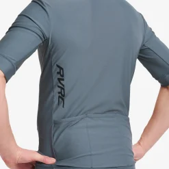 Velo Full-zip Cycling Jersey Herren Turbulence Blue