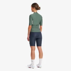 Velo Padded Cycling Shorts Damen Deep Navy