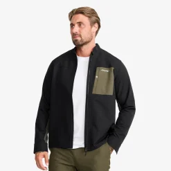 Venture Wind Overshirt Herren Black/Forest Night