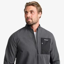 Venture Wind Overshirt Herren Anthracite/Black