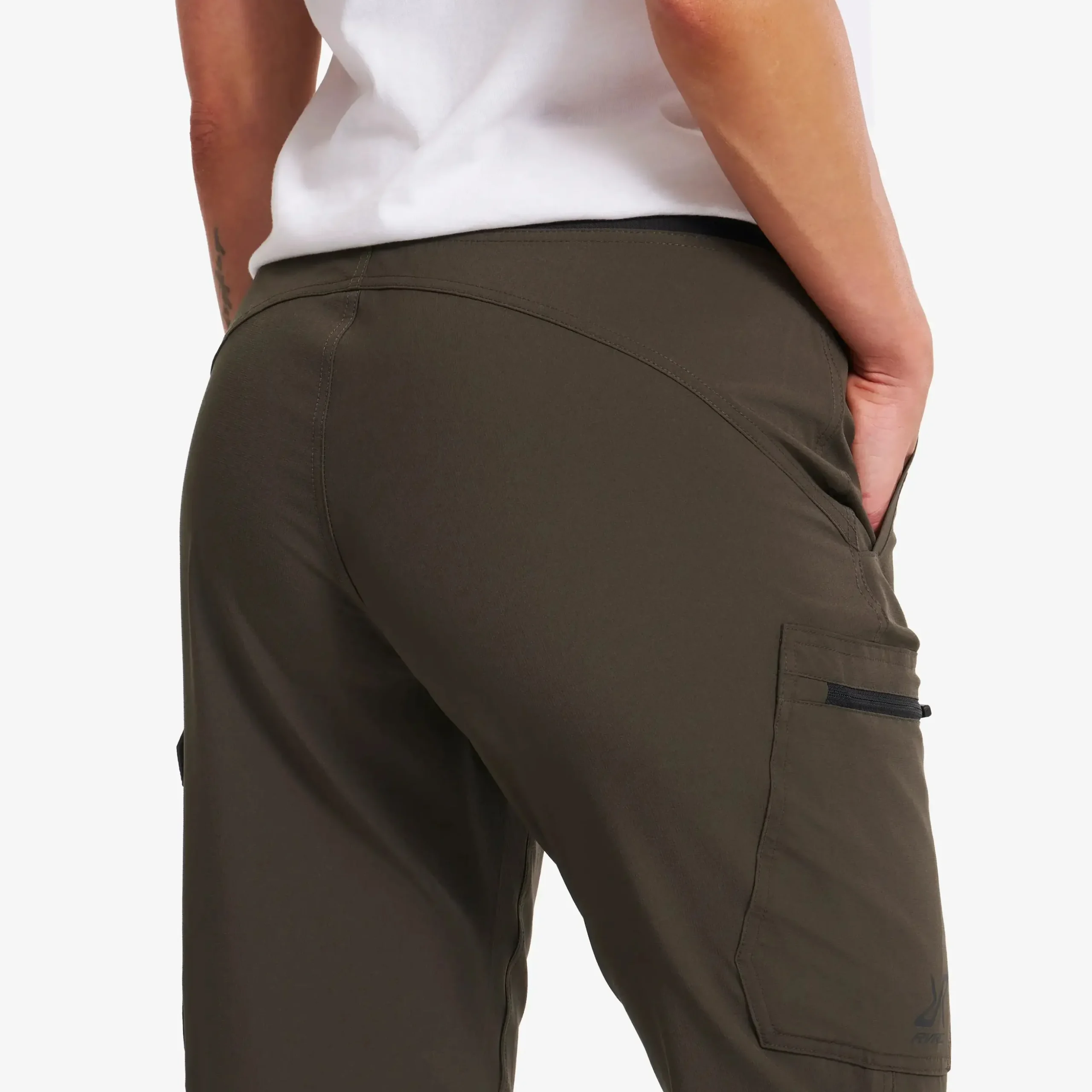 Verge Stretch Cargo Pants Damen Moss Gray