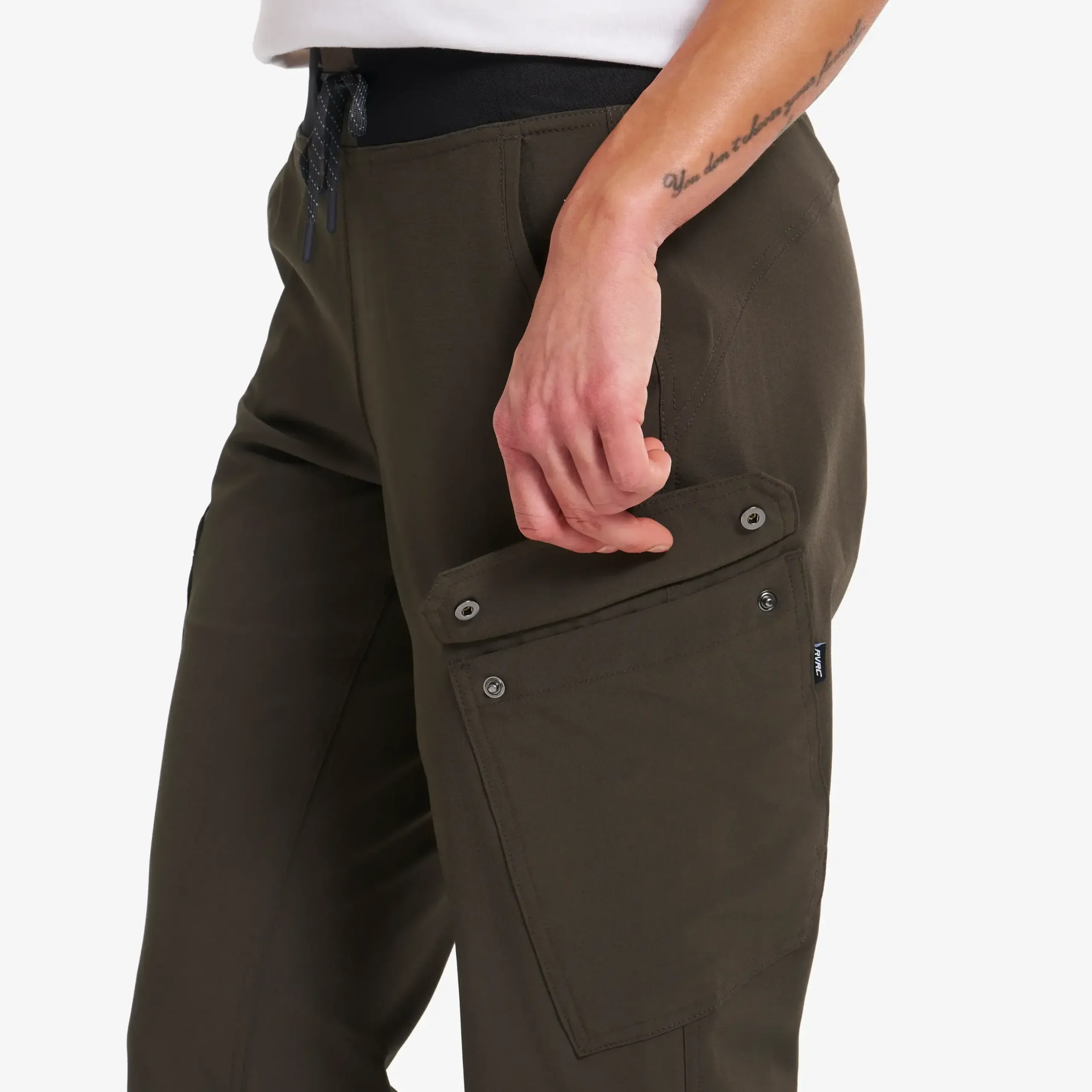 Verge Stretch Cargo Pants Damen Moss Gray