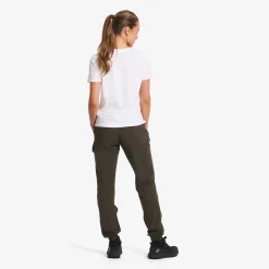 Verge Stretch Cargo Pants Damen Moss Gray