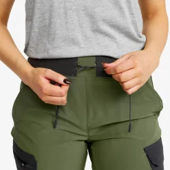 Verge Stretch Cargo Pants Damen Thyme/Anthracite