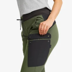 Verge Stretch Cargo Pants Damen Thyme/Anthracite