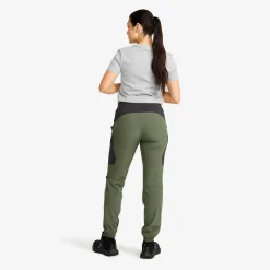 Verge Stretch Cargo Pants Damen Thyme/Anthracite
