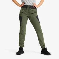 Verge Stretch Cargo Pants Damen Thyme/Anthracite
