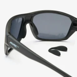 Virgo Polarized Sports Sunglasses Black/Smoke Grey