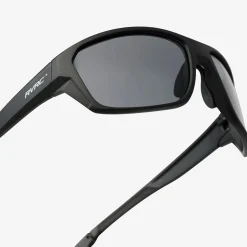 Virgo Polarized Sports Sunglasses Black/Smoke Grey