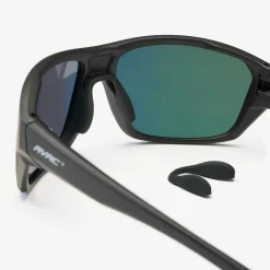 Virgo Polarized Sports Sunglasses Black/Pink Coral