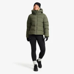 Voight Puffer Jacket Damen Kambaba Green