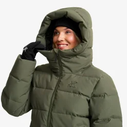 Voight Puffer Jacket Damen Kambaba Green
