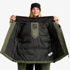 Voight Puffer Jacket Damen Kambaba Green