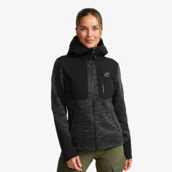 Wander Pro Wool Hoodie Damen Anthracite