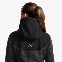 Wander Pro Wool Hoodie Damen Anthracite