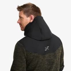 Wander Pro Wool Hoodie Herren Dark Olive