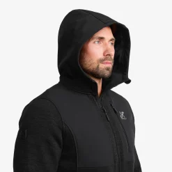 Wander Pro Wool Hoodie Herren Charcoal Black