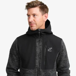 Wander Pro Wool Hoodie Herren Anthracite